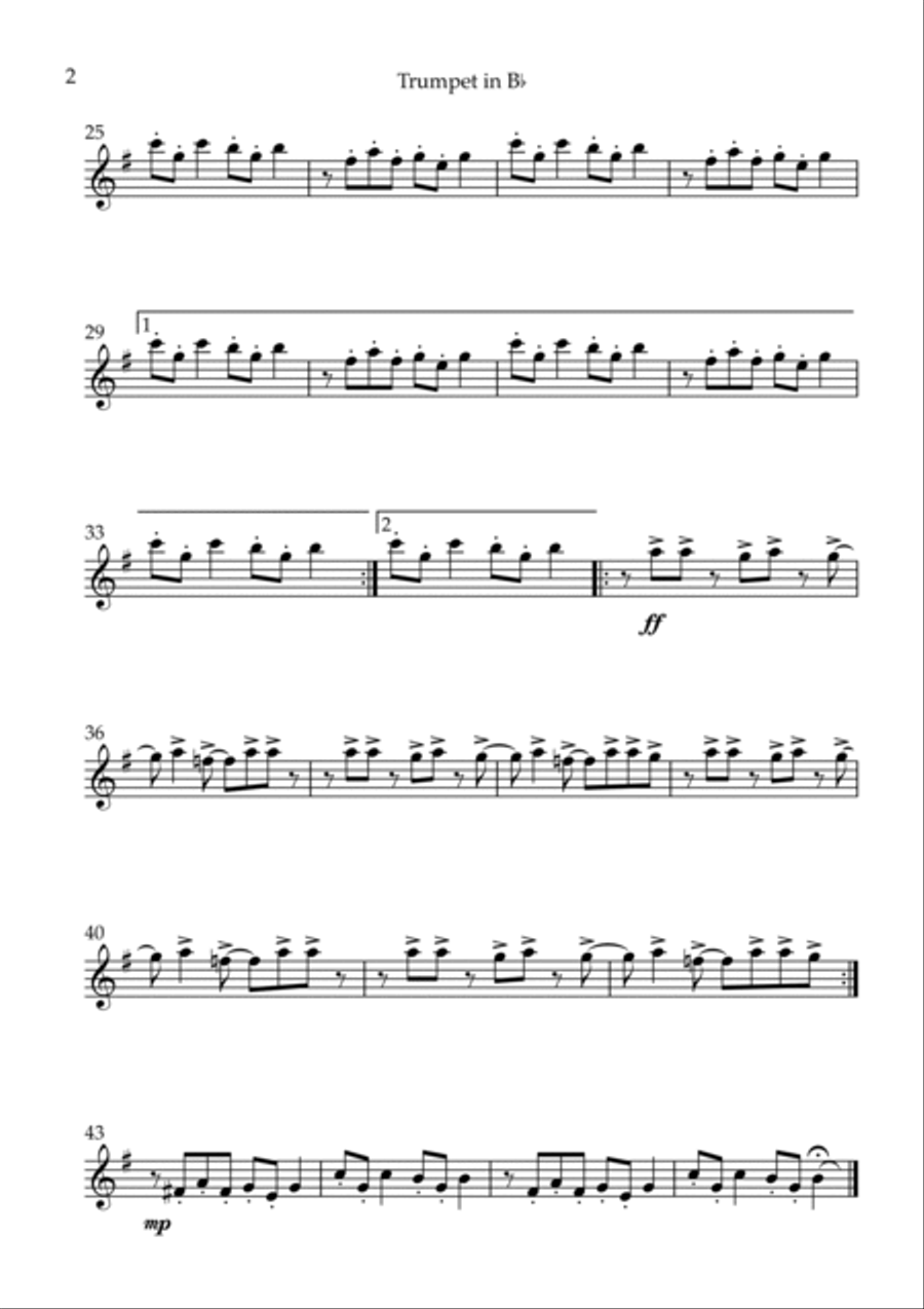 Bittersweet Symphony Brass Ensemble scores gallery preview page 6