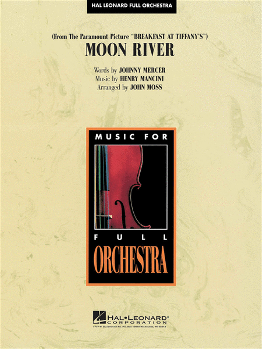 Moon River (from Breakfast at Tiffany's) Full Orchestra scores gallery preview page 1