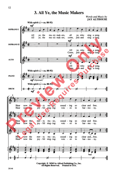 Three New Madrigals image number null