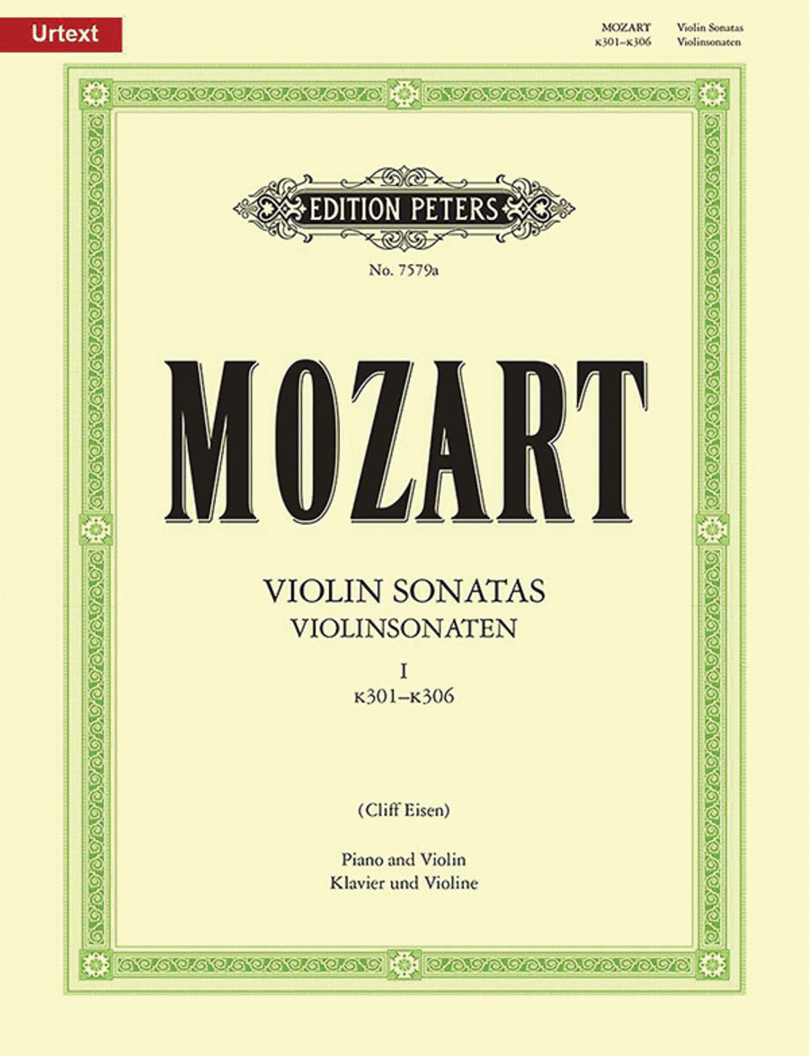 Violin Sonatas Violin Solo scores gallery preview page 1
