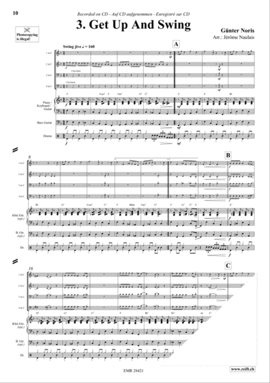 Let's Dance Volume 2 Let's Dance Volume 2 Woodwind Quartet scores gallery preview page 5