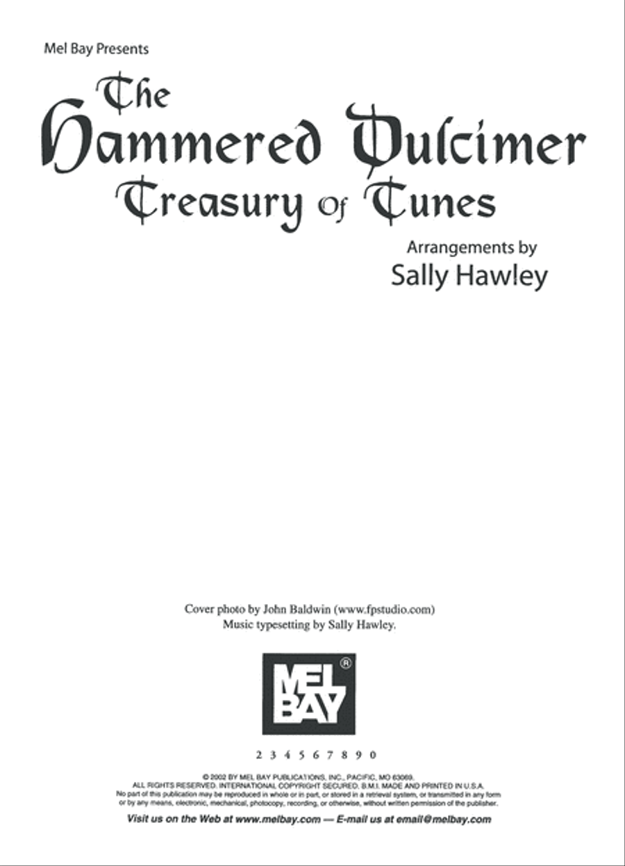 The Hammered Dulcimer Treasury of Tunes Hammered Dulcimer scores gallery preview page 2