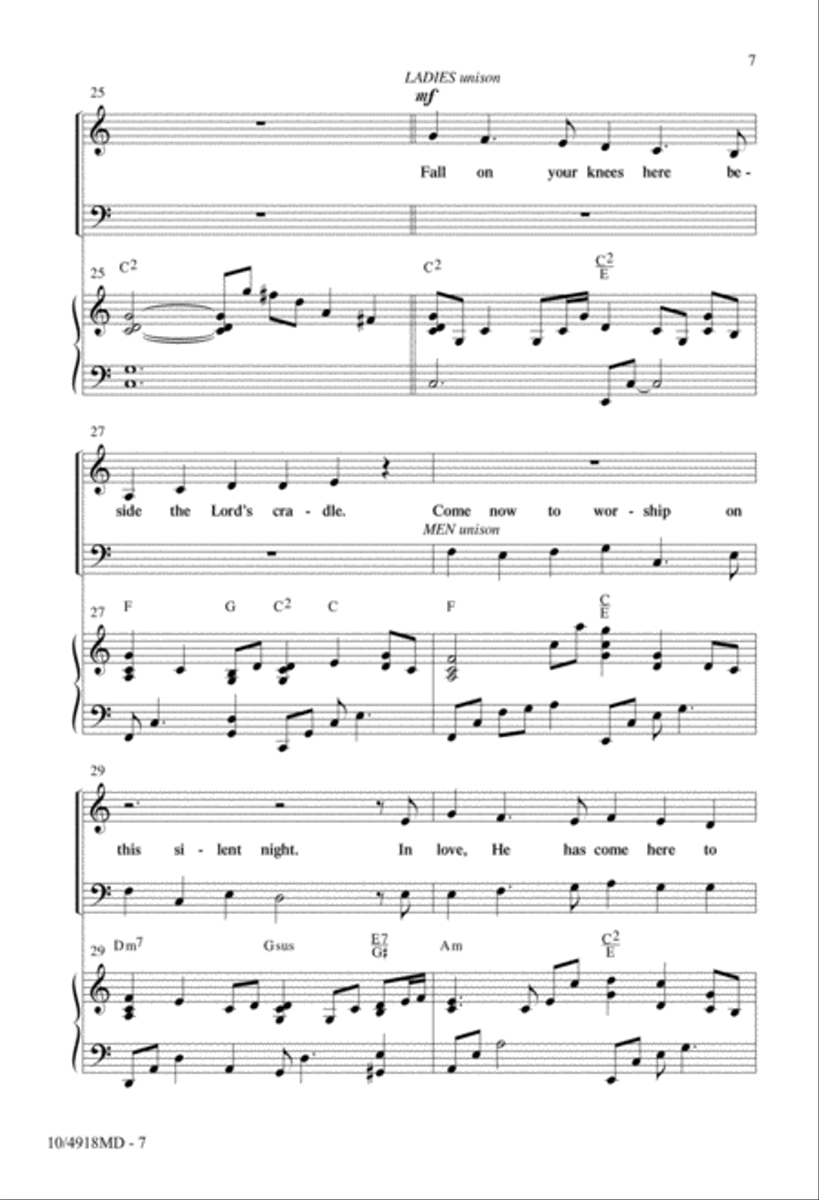 Child of the Promise 4-Part scores gallery preview page 6