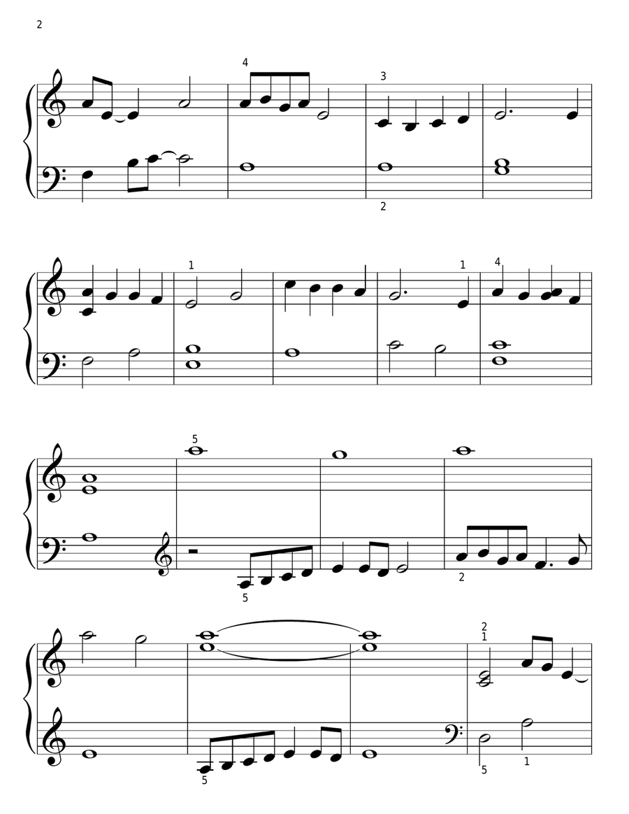 Dreamcatcher (from The Twilight Saga: New Moon) Easy Piano scores gallery preview page 2