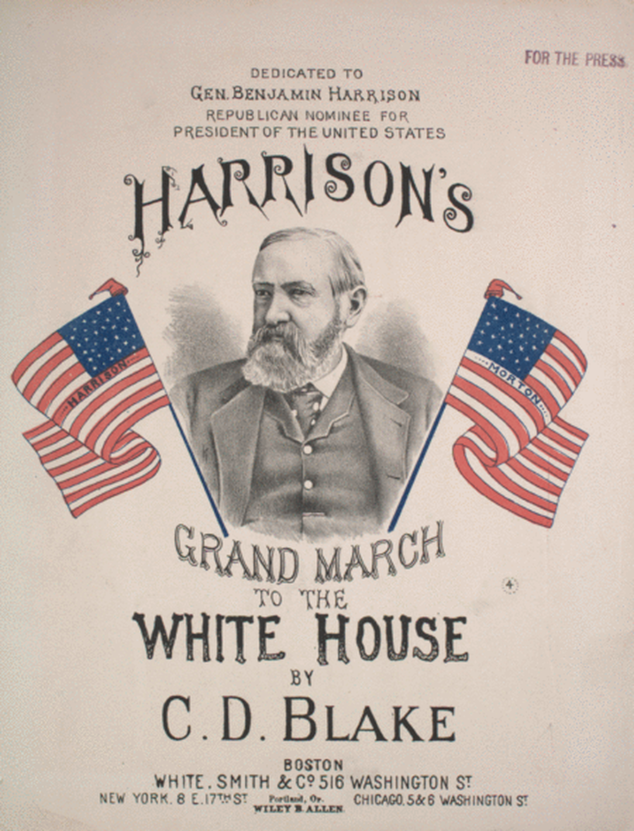 Harrison's Grand March To The White House