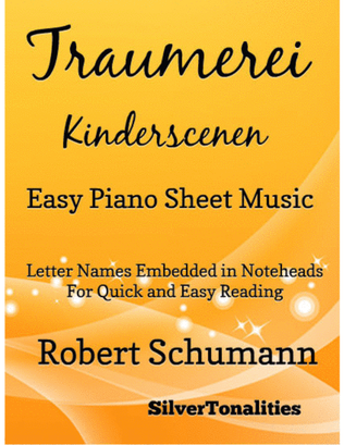 Traumerei Kinderscenen Easy Piano Sheet Music