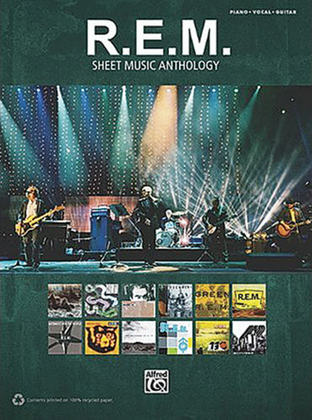 Book cover for R.E.M. – Sheet Music Anthology