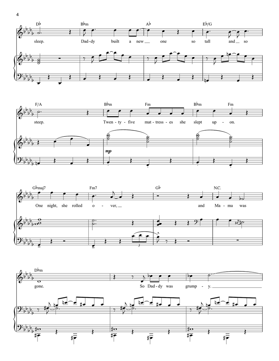 The Ballad of Farquaad (from Shrek The Musical) Baritone Horn TC scores gallery preview page 4