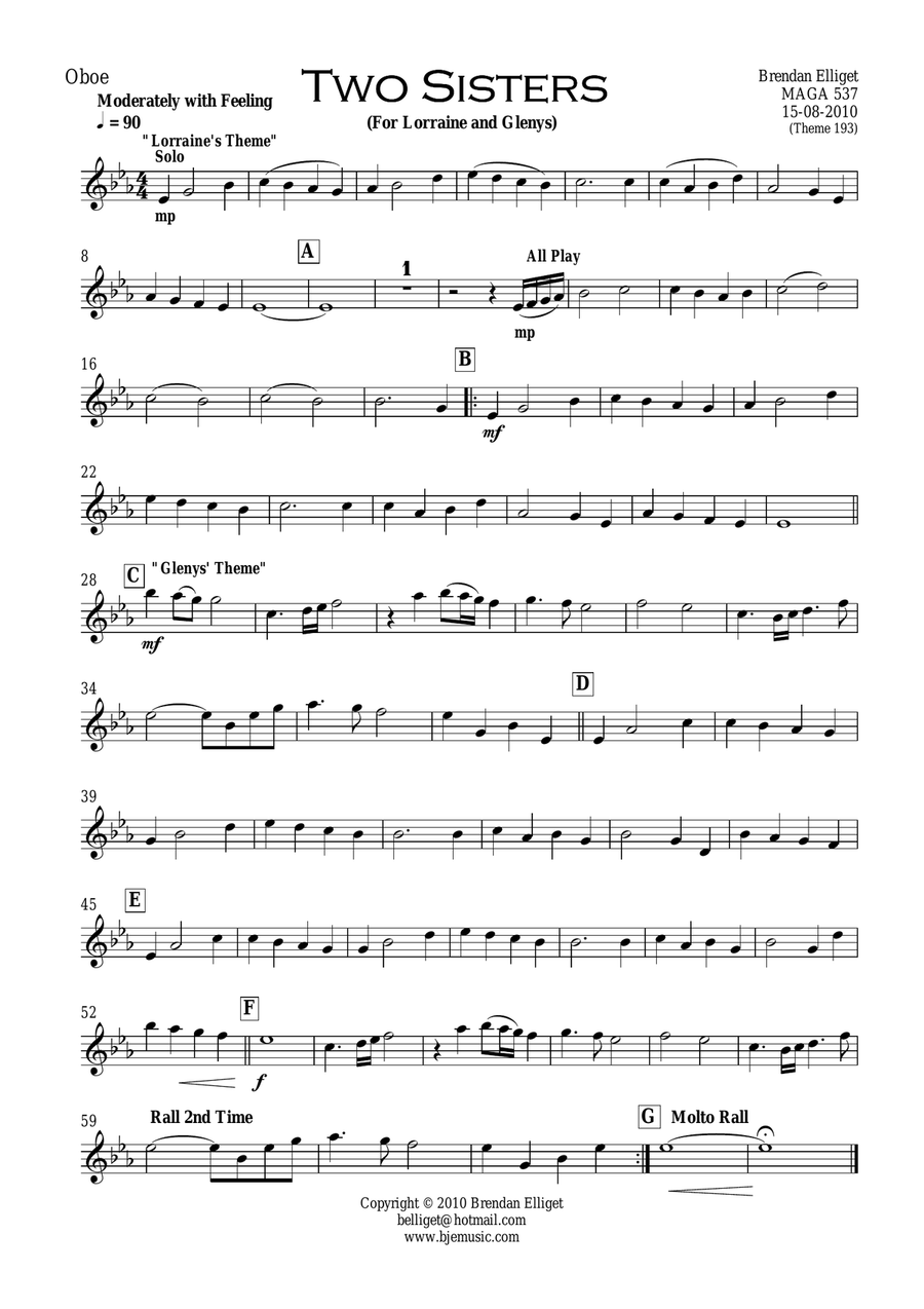 Two Sisters - Orchestra Score and Parts PDF Full Orchestra scores gallery preview page 4
