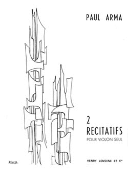 Recitatifs (2)