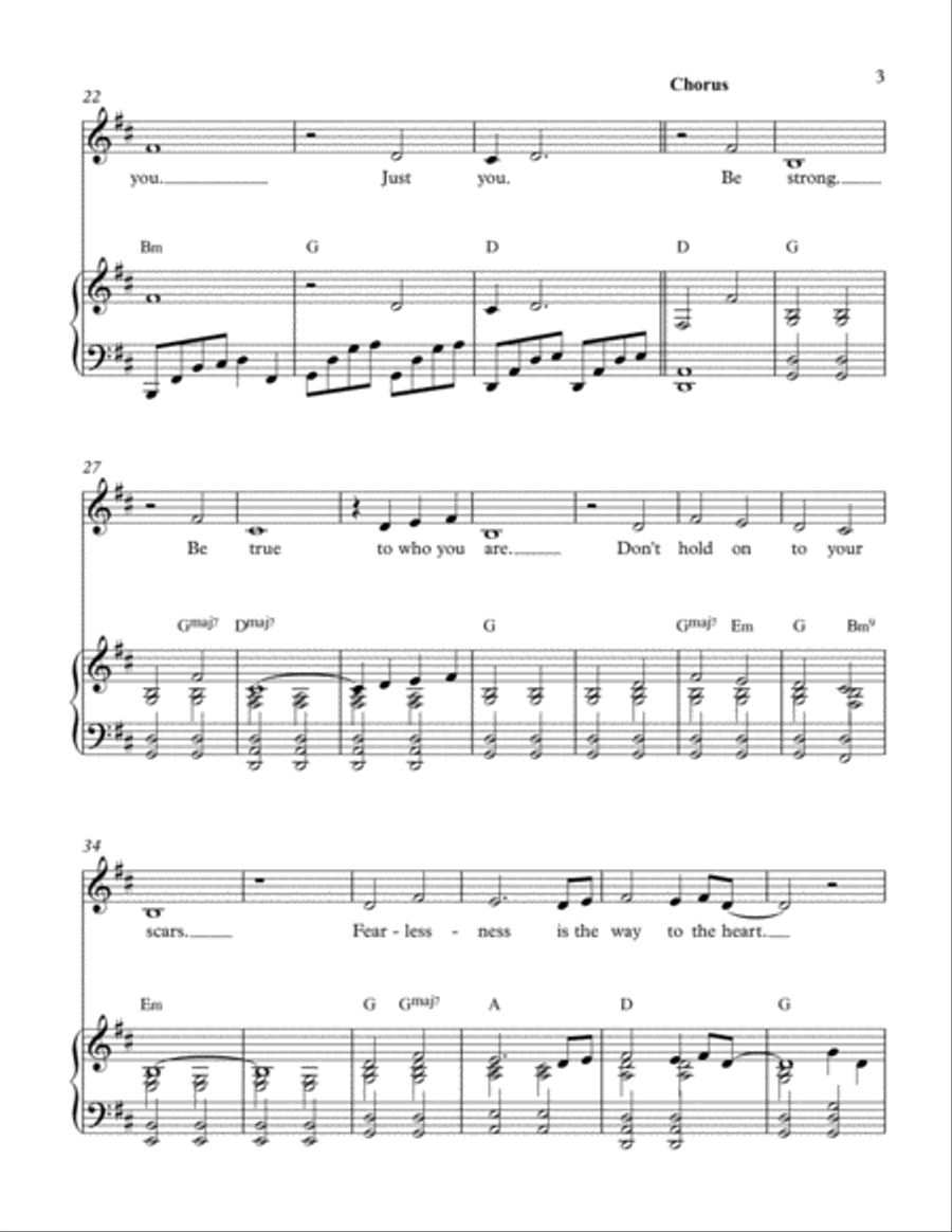 Believe Voice scores gallery preview page 3