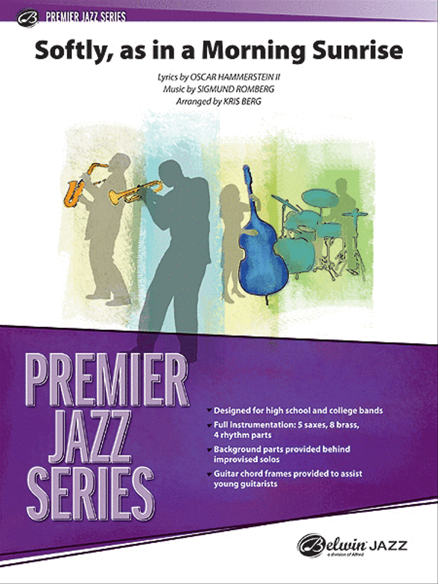 Softly, As in a Morning Sunrise Jazz Ensemble scores gallery preview page 1