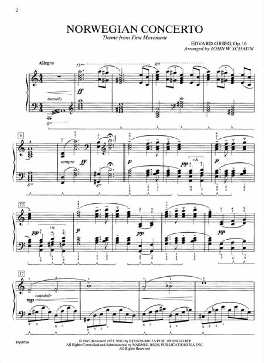 Norwegian Concerto Norwegian Concerto Small Ensemble scores gallery preview page 2