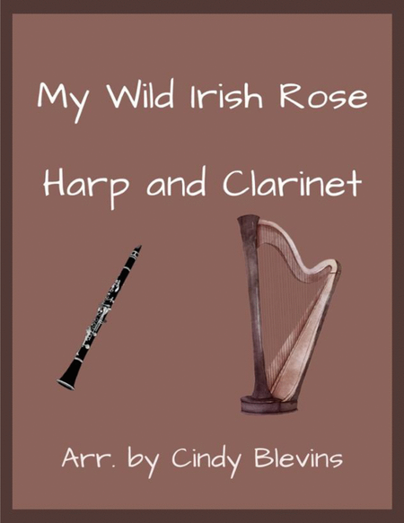 My Wild Irish Rose, for Harp and Clarinet image number null