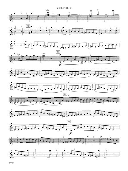 Symphony No. 41: 2nd Violin