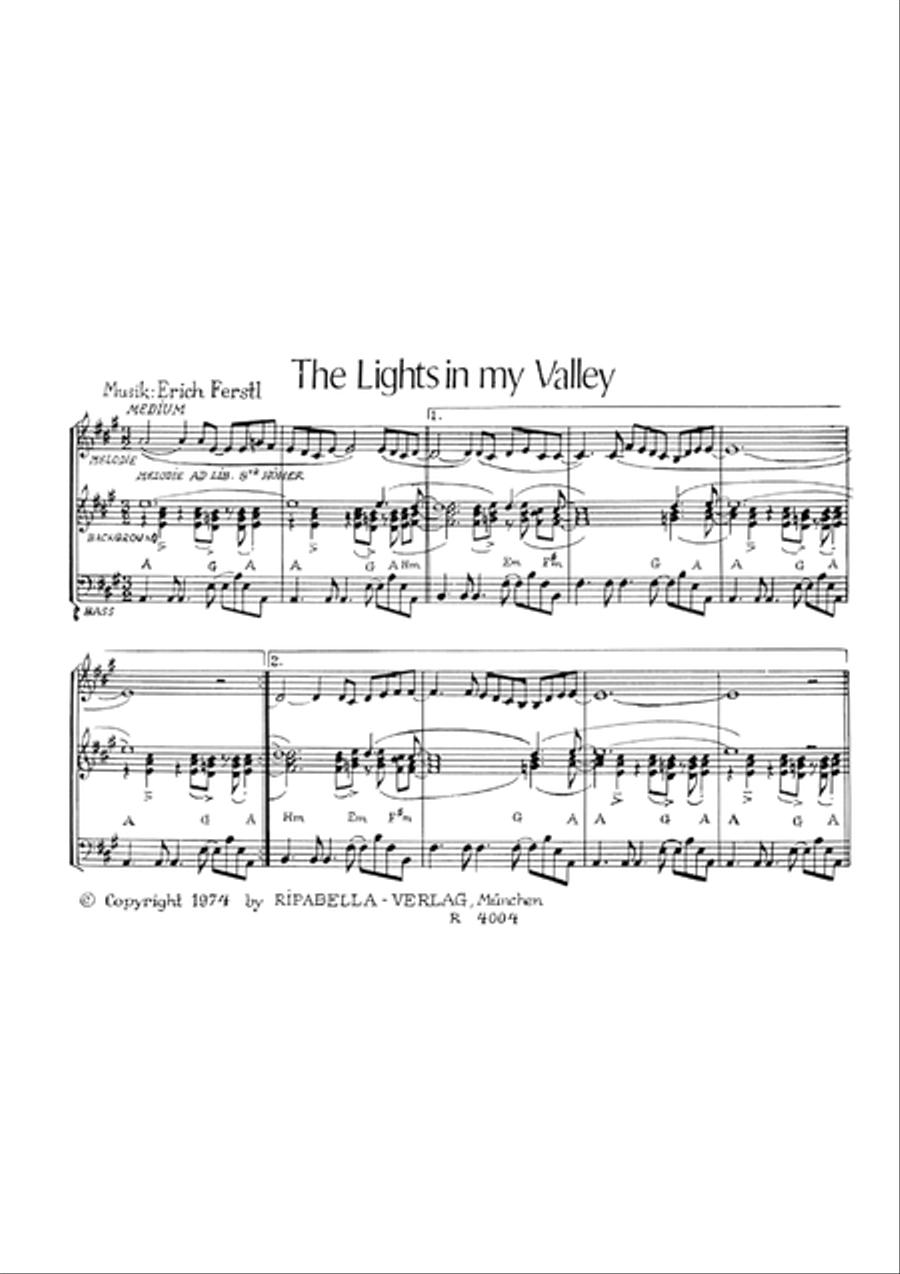 The Lights in my Valley Piano Solo scores gallery preview page 3