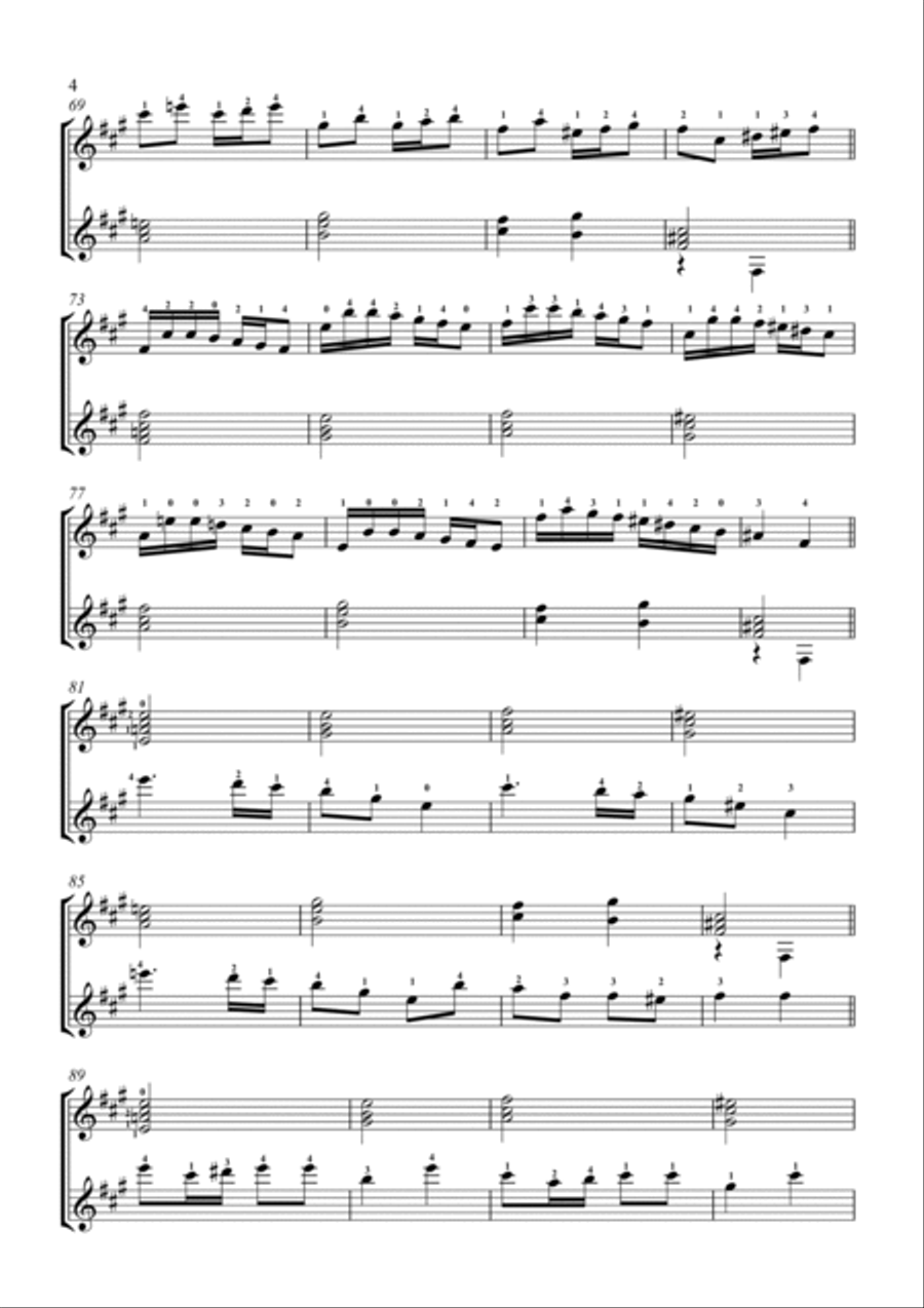 Greensleeves Set of Parts scores gallery preview page 6