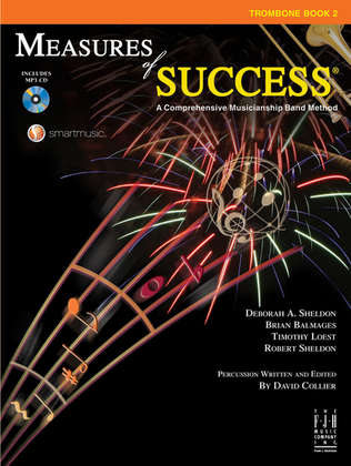 Book cover for Measures of Success Trombone Book 2