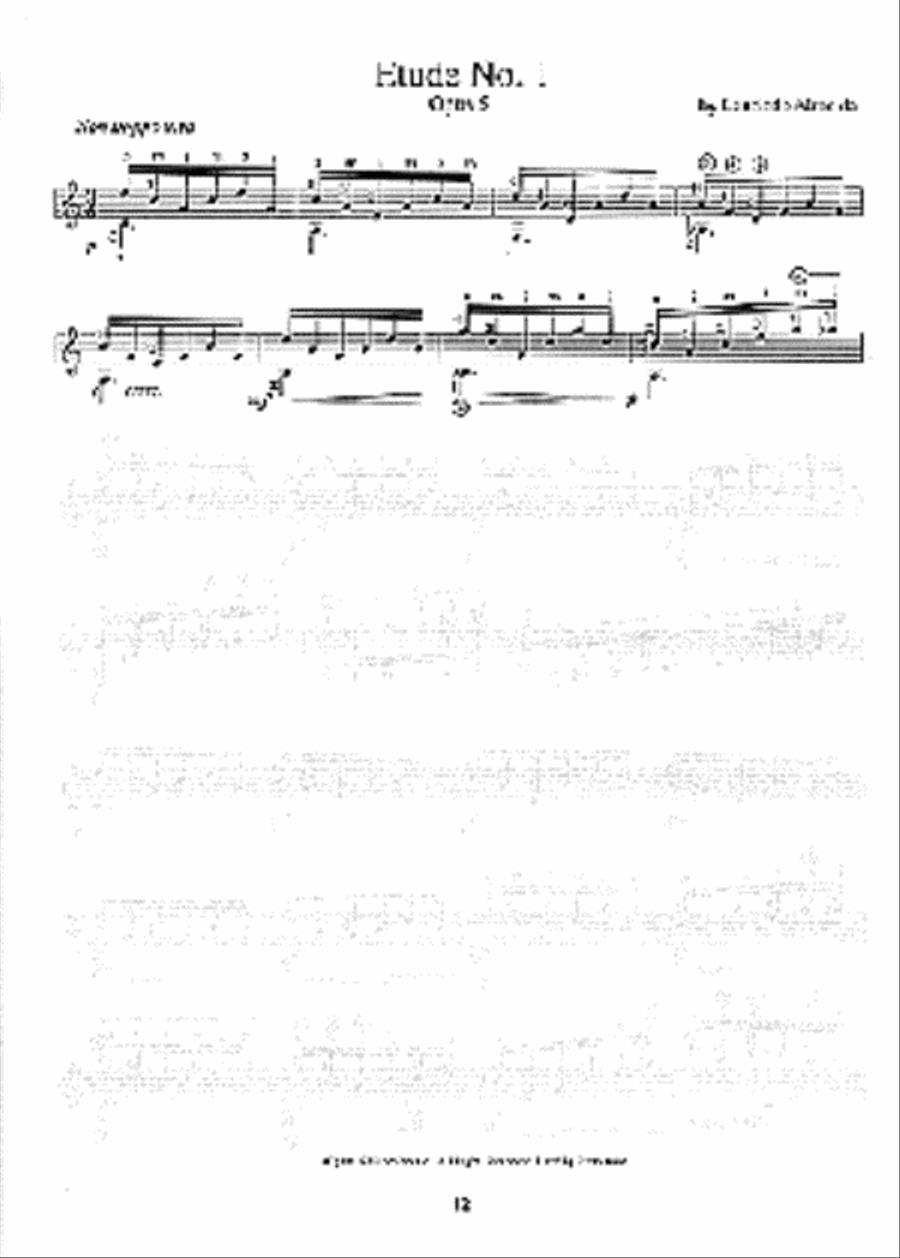 The Complete Laurindo Almeida Anthology of Guitar Solos Acoustic Guitar scores gallery preview page 2