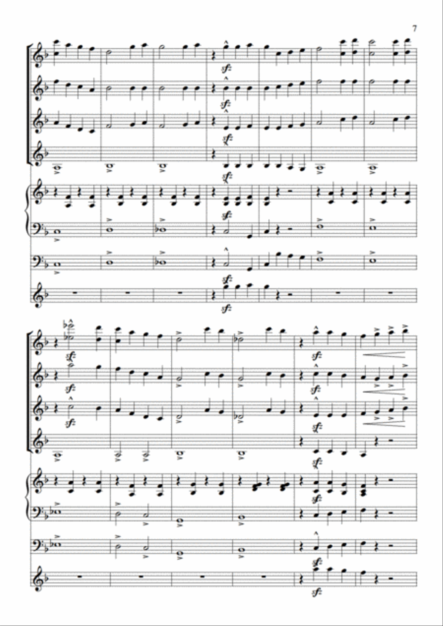 Plink Plank Plunk! Plink Plank Plunk! Set of Parts scores gallery preview page 8