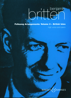 Book cover for Folksong Arrangements - Volume 3: British Isles