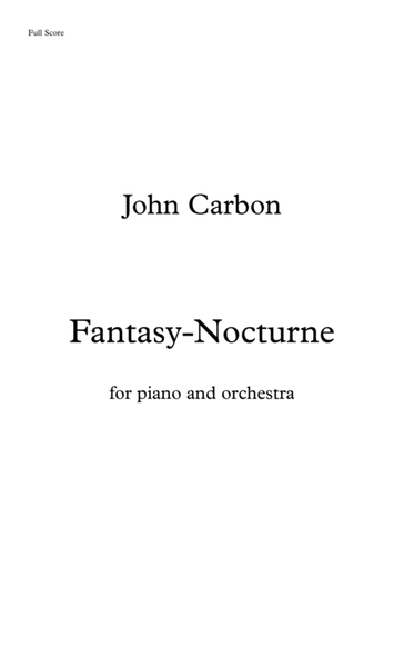 Fantasy-Nocturne for piano and orchestra image number null