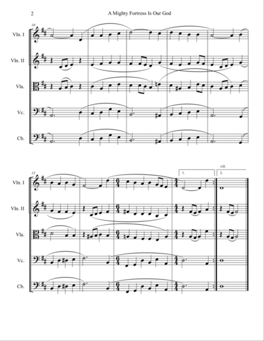 20 Greatest Hymns for String Orchestra String Orchestra scores gallery preview page 4