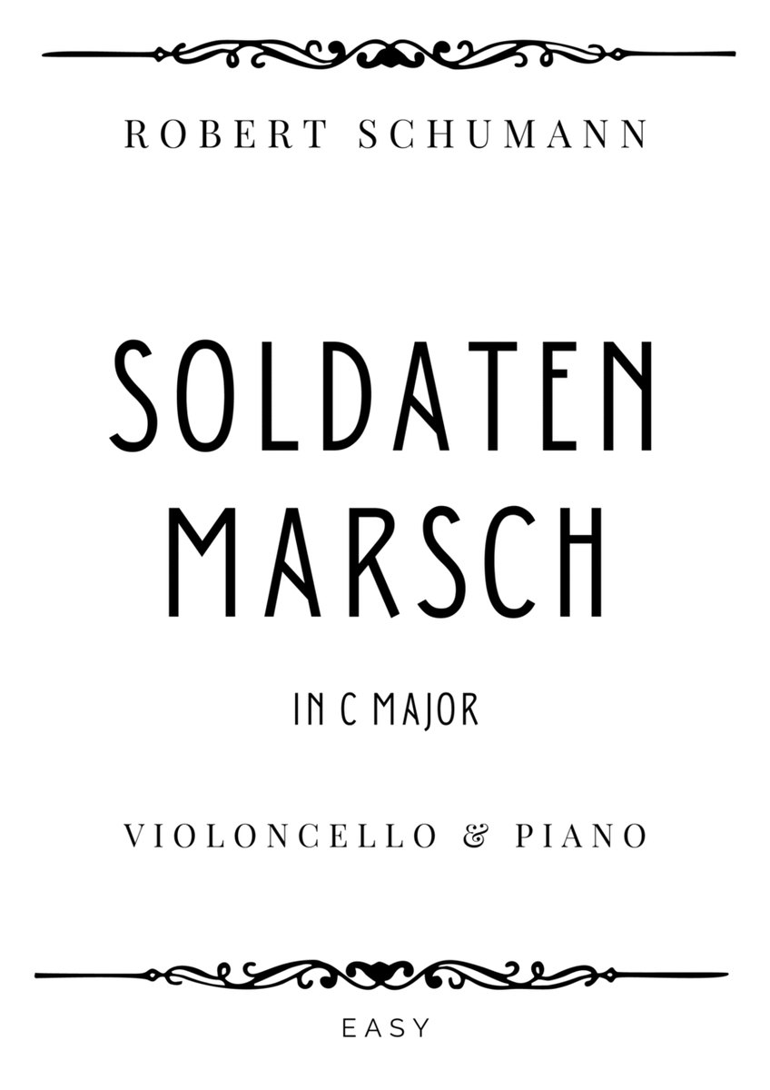 Schumann - Soldatenmarsch (Soldiers' March) in C Major - Easy image number null