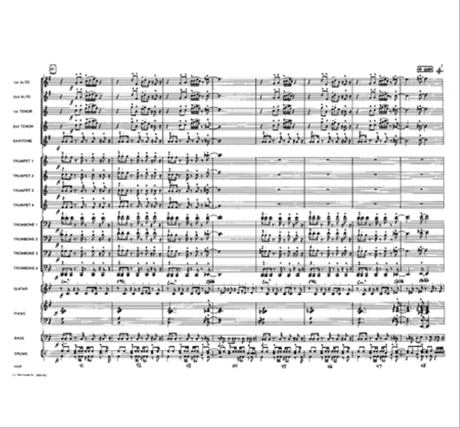 Hip Hoppin' Jazz Ensemble scores gallery preview page 7