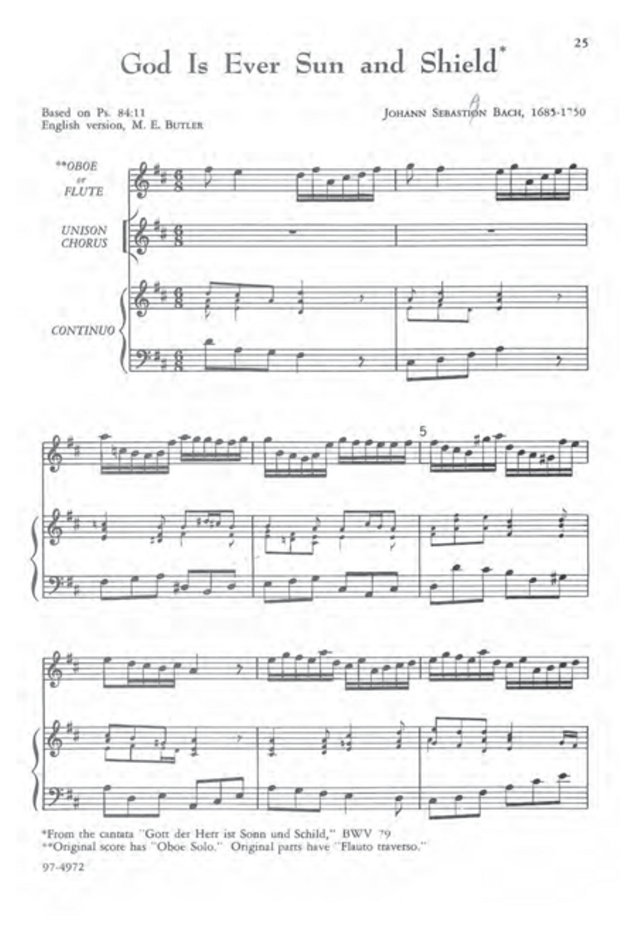 A Third Morning Star Choir Book Unison Choir scores gallery preview page 9