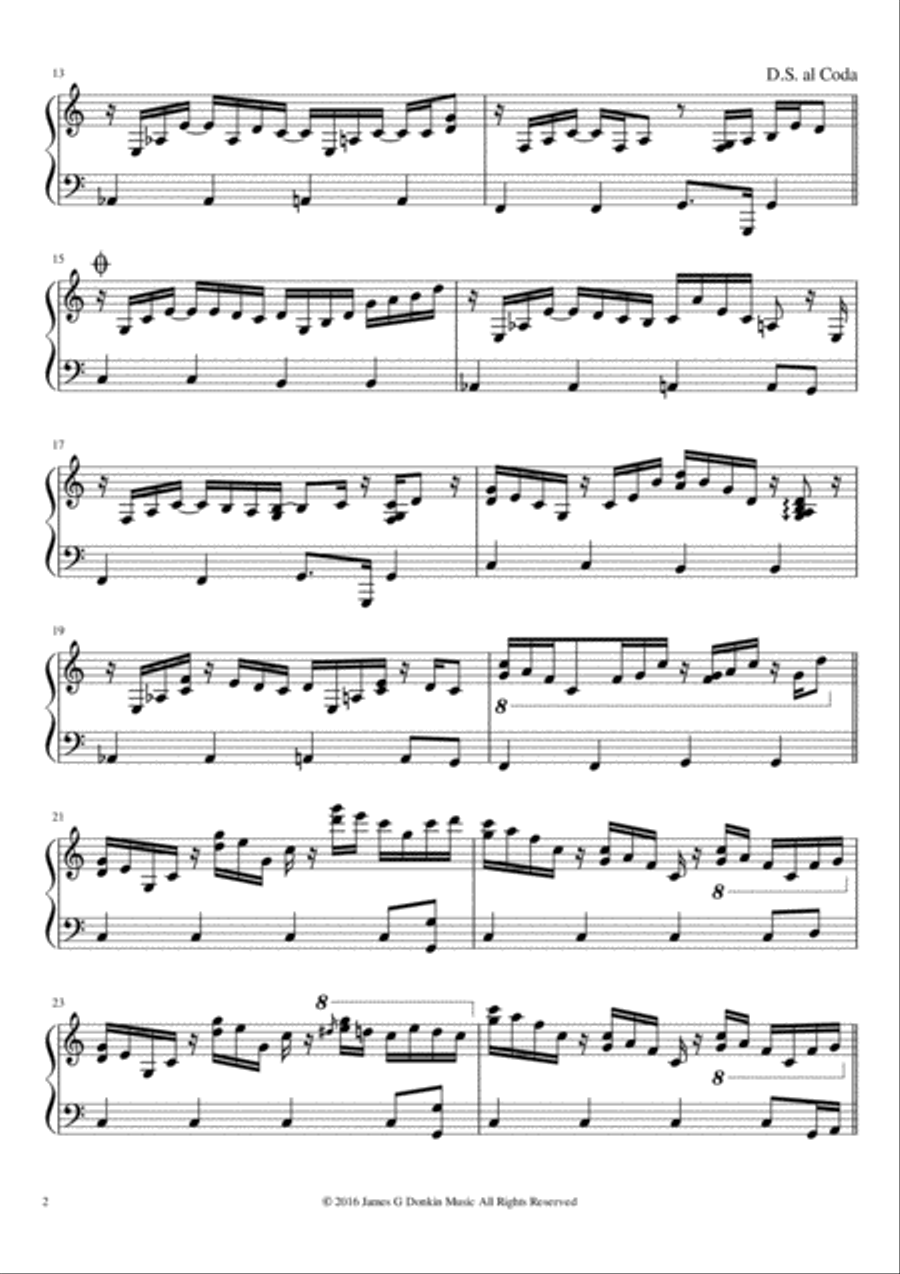 When the Day Breaks When the Day Breaks Piano Solo scores gallery preview page 2