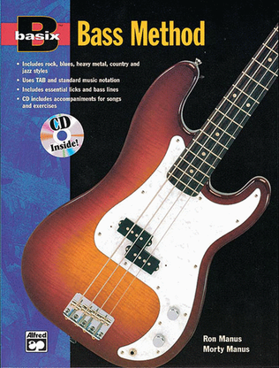 Book cover for Basix Bass Method - Book/CD