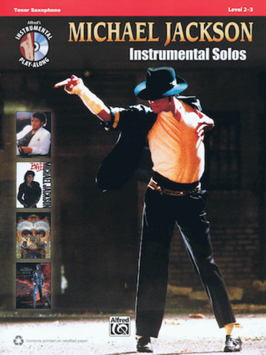 Michael Jackson – Instrumental Solos Tenor Saxophone scores gallery preview page 1