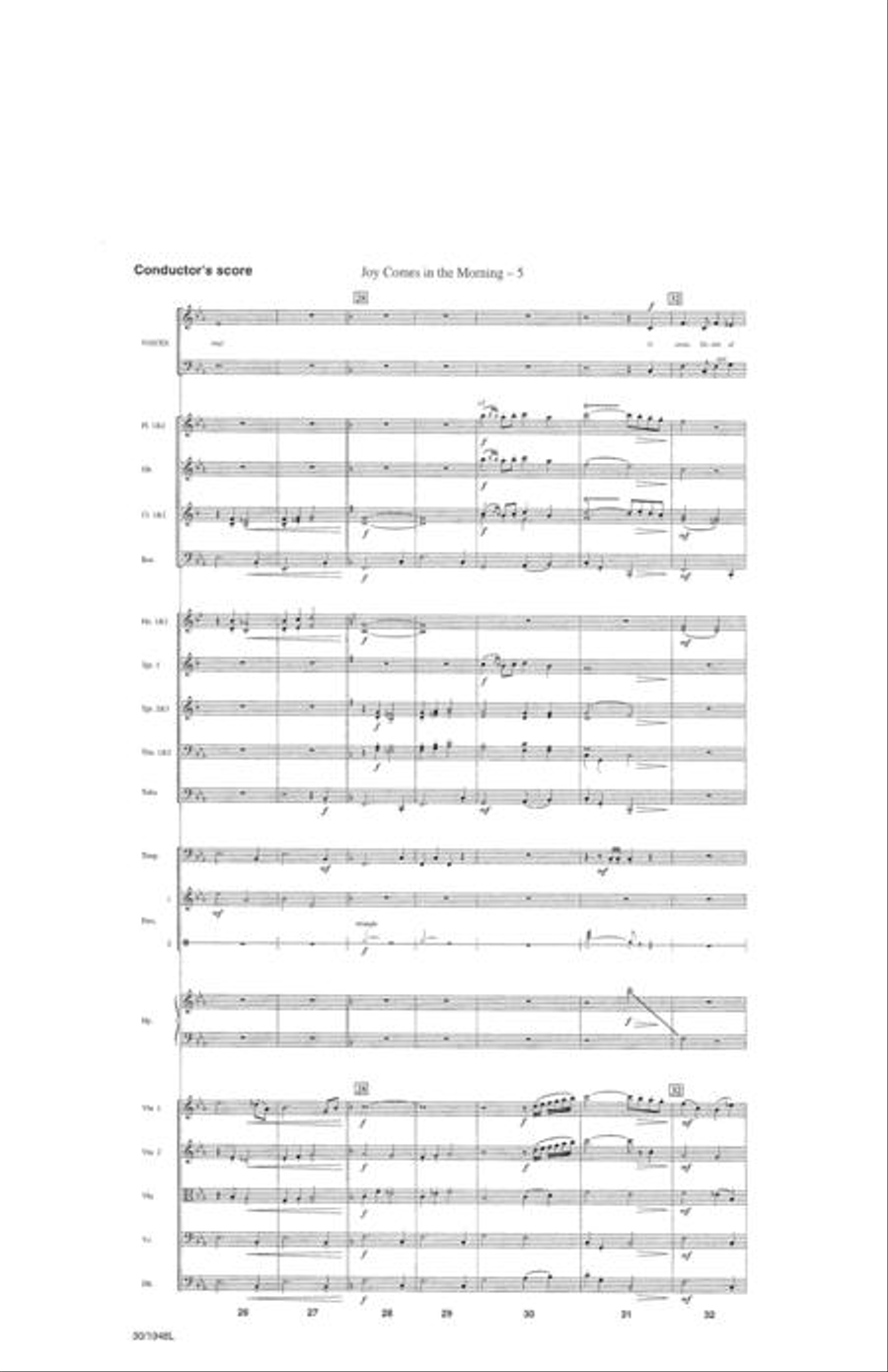 How Great Our Joy! - Orchestration Choir scores gallery preview page 6