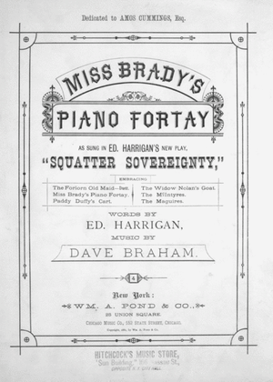 Miss Brady's Piano Fortay