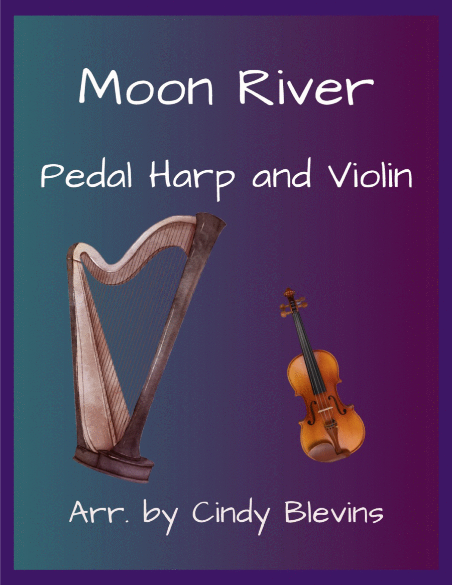 Moon River String Duet scores gallery preview page 1