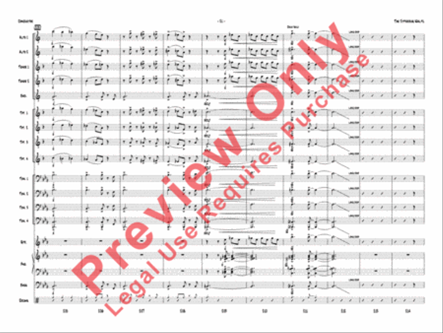 The Jitterbug Waltz Jazz Ensemble scores gallery preview page 24