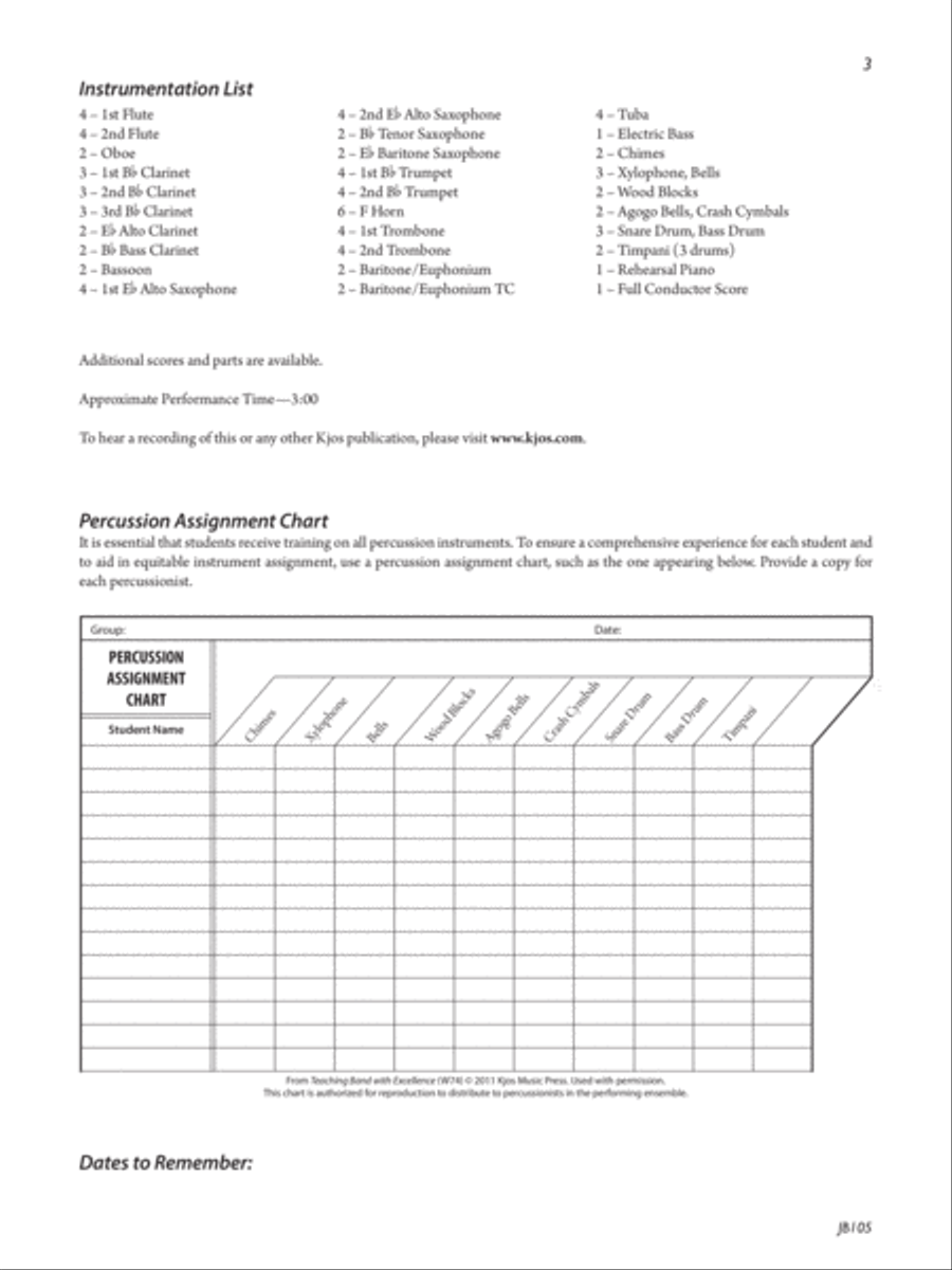Chorale and Exultation Concert Band scores gallery preview page 2