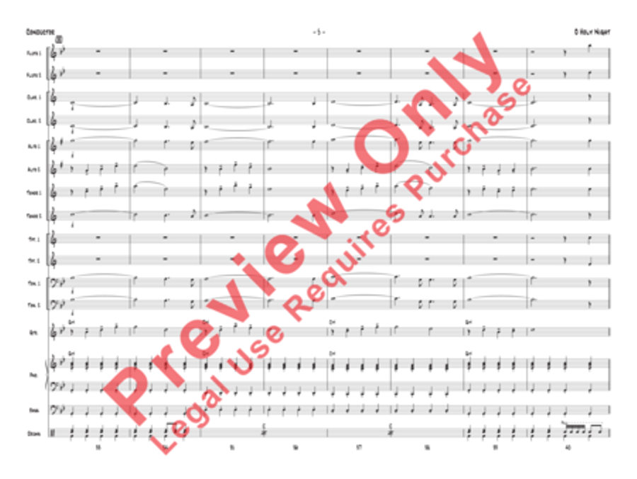 O Holy Night Jazz Ensemble scores gallery preview page 6