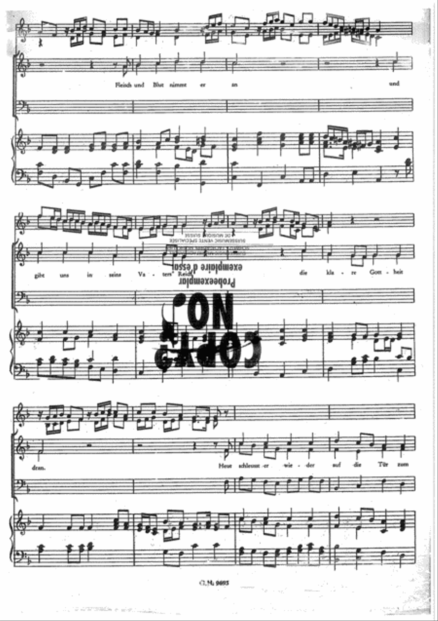 Weihnachtskantate Chorpartitur Choir scores gallery preview page 7