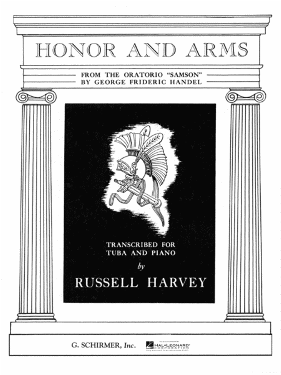 Honor and Arms (from Samson) Piano Accompaniment scores gallery preview page 1