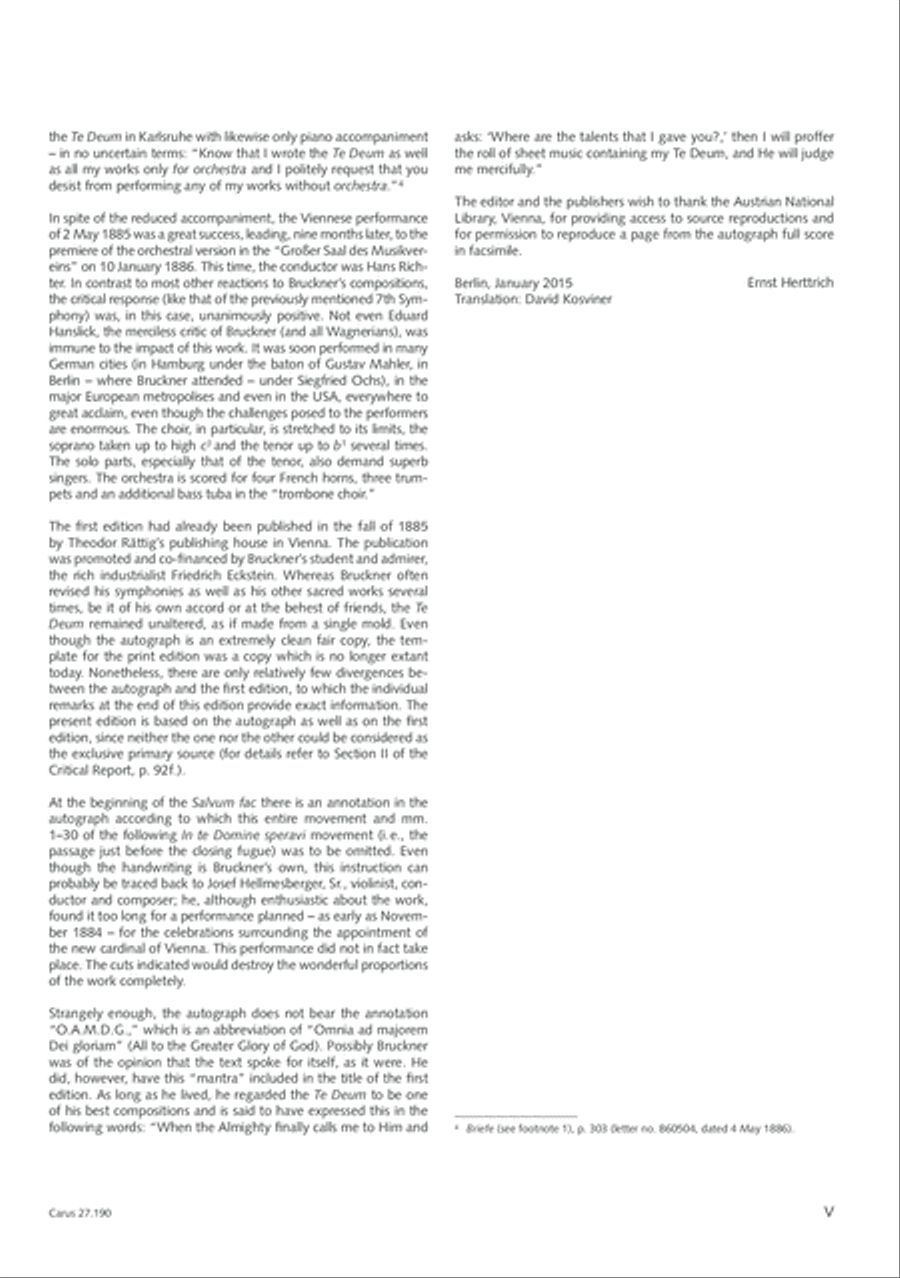 Te Deum Te Deum 4-Part scores gallery preview page 7