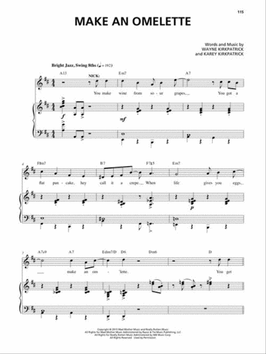 Something Rotten! Voice scores gallery preview page 7