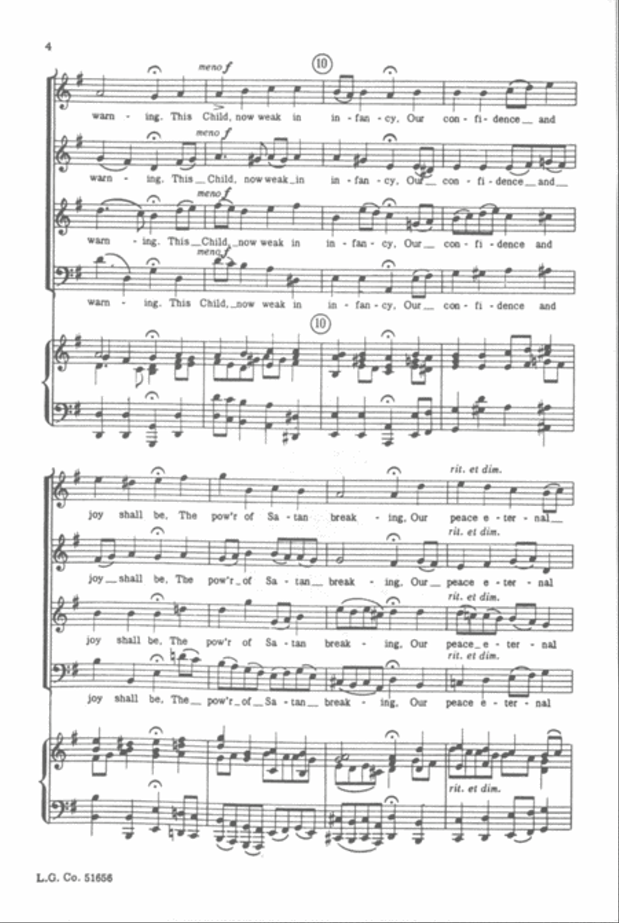 The Many Moods of Christmas 4-Part scores gallery preview page 3