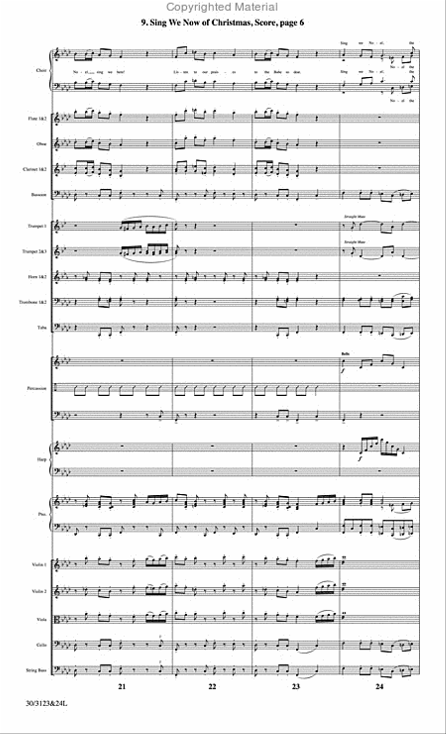 The Christmas Story - Set of Parts Choir scores gallery preview page 85