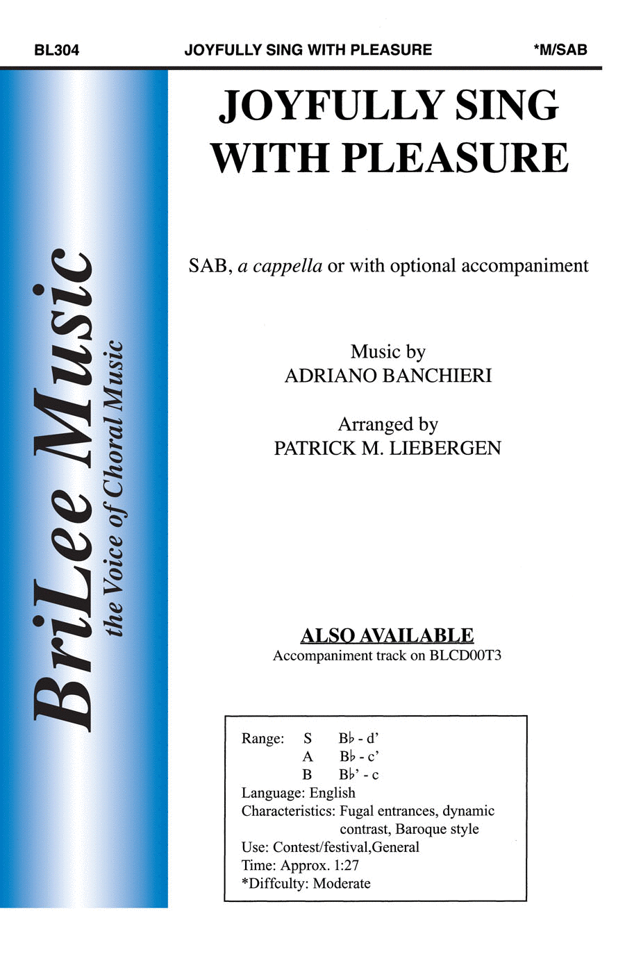 Joyfully Sing With Pleasure 3-Part scores gallery preview page 1