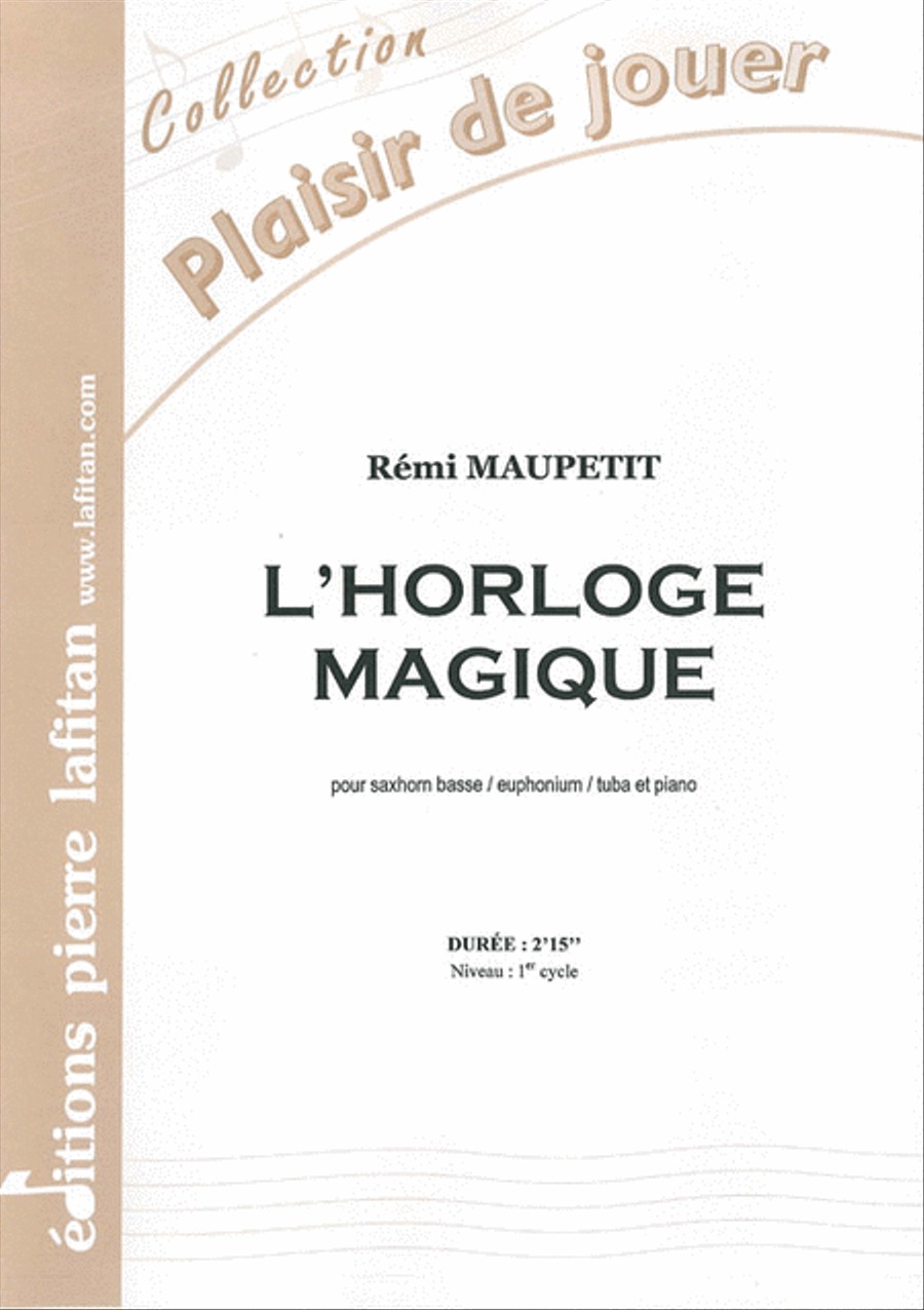 L'Horloge Magique Euphonium scores gallery preview page 1