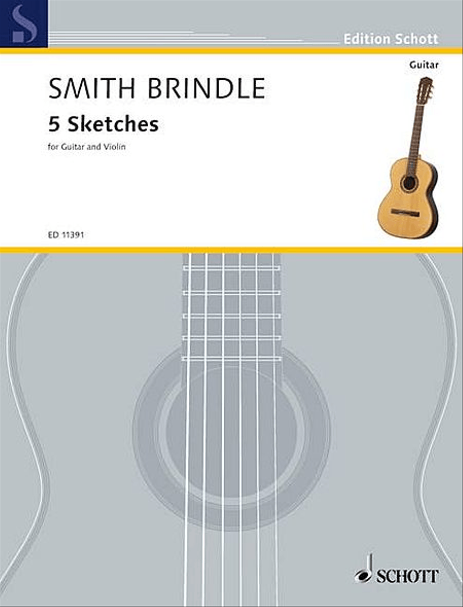 5 Sketches Violin scores gallery preview page 1