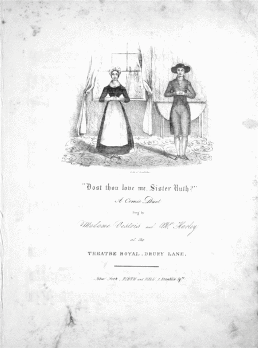 Dost Thou Love Me, Sister Ruth? A Comic Duet Voice scores gallery preview page 1