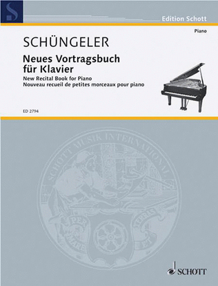 Book cover for New Recital Book for Piano - Vol. 2